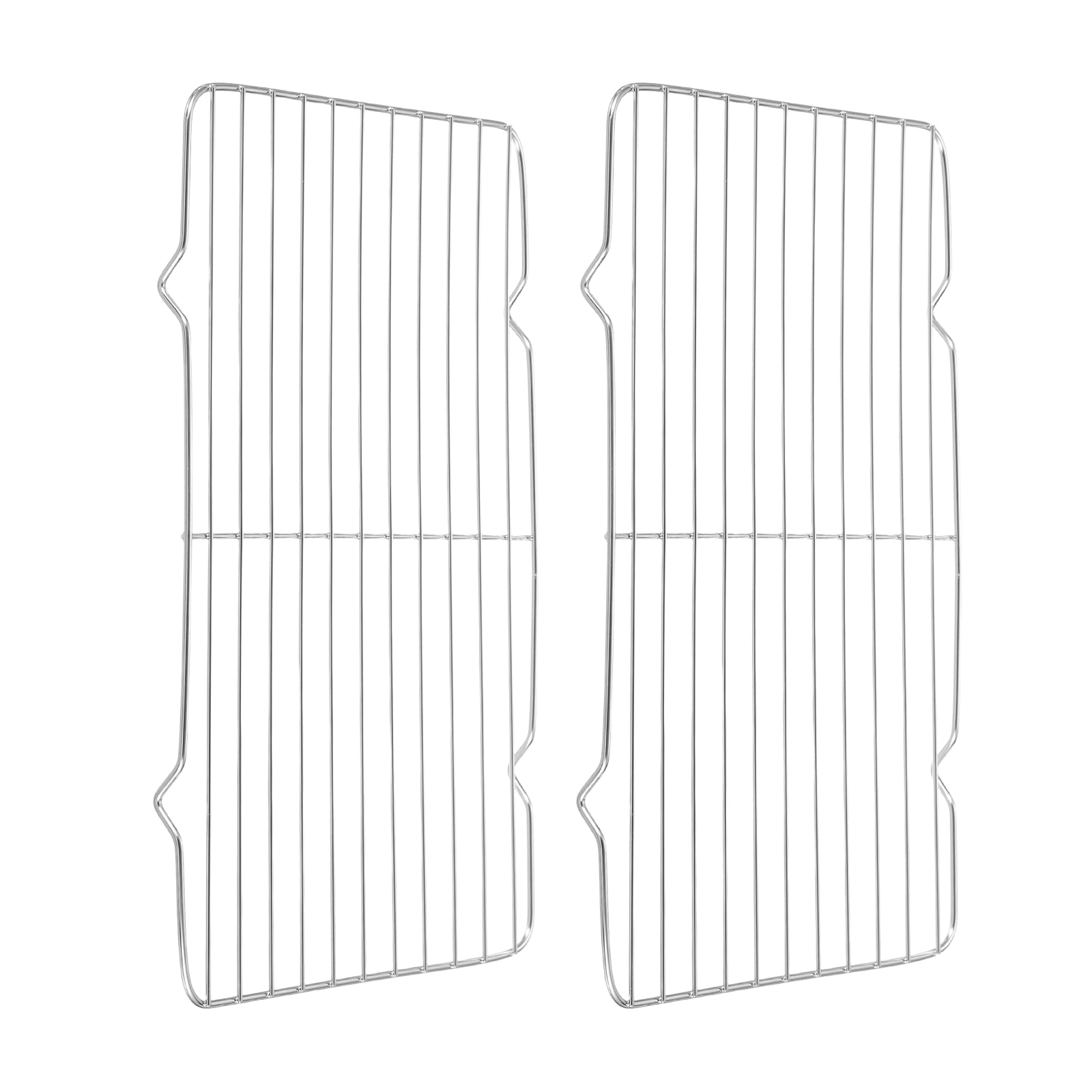 Grilles de cuisine 31x20 cm en acier inoxydable pour four
