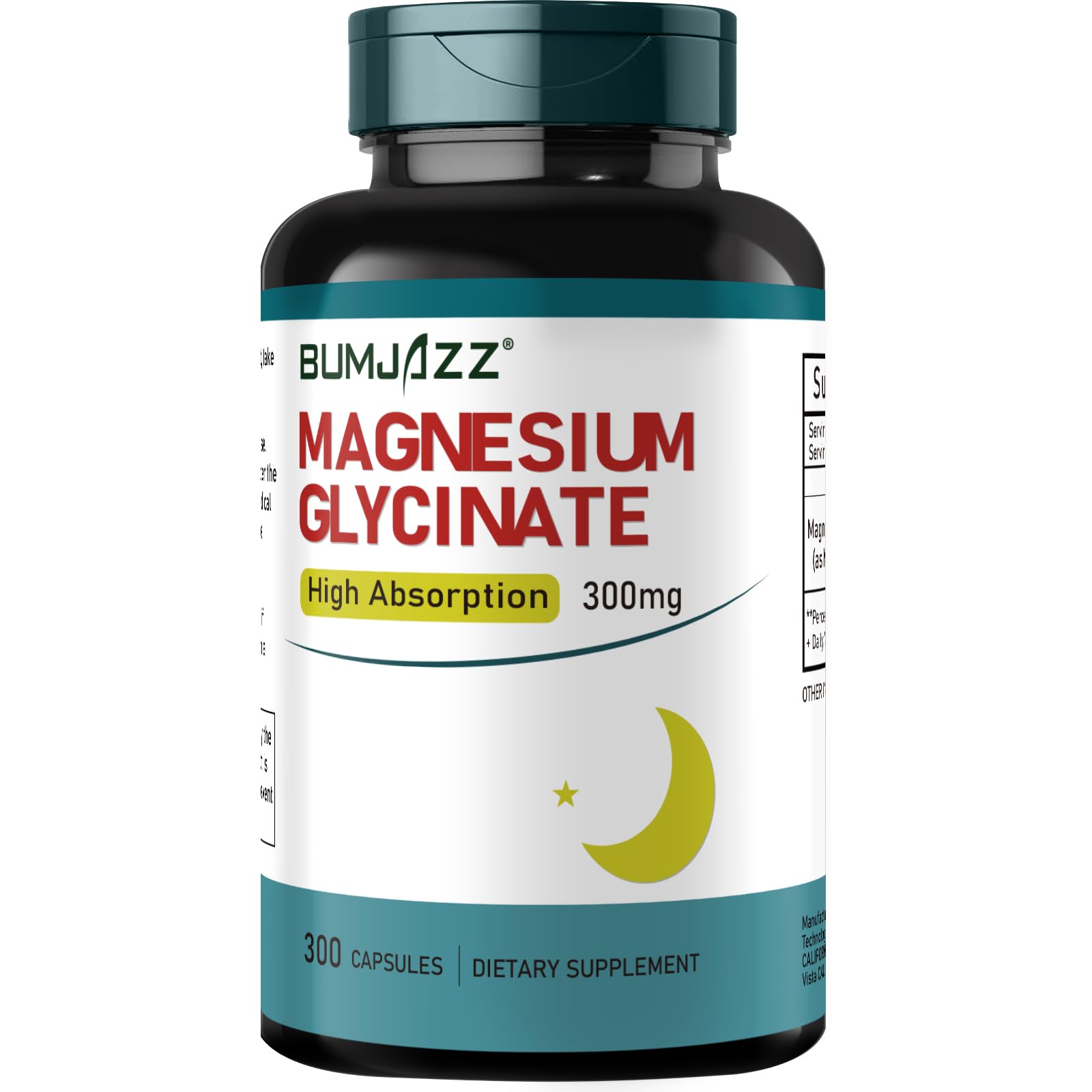 Magnesium Glycinate Supplement by Bumjazz