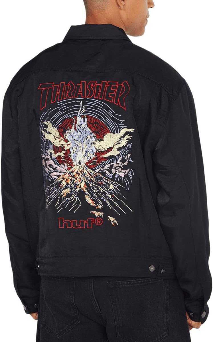 HUF x Thrasher Trucker Jacket