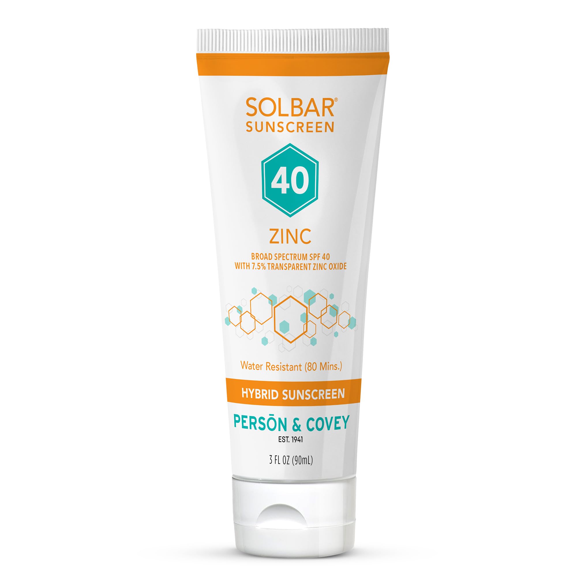 Amazon.com: Solbar Zinc SPF 40 Hybrid Sunscreen, Transparent