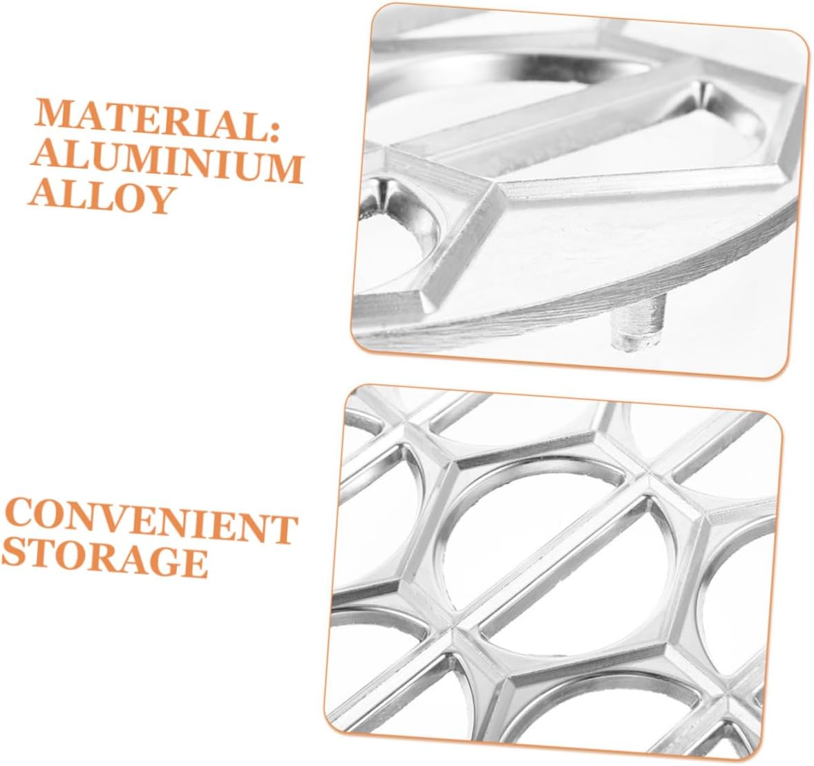 3pcs Russian Dumpling Maker Ravioli Mold Handmade Dumpling Press Chrome Tool Kitchen Accessory