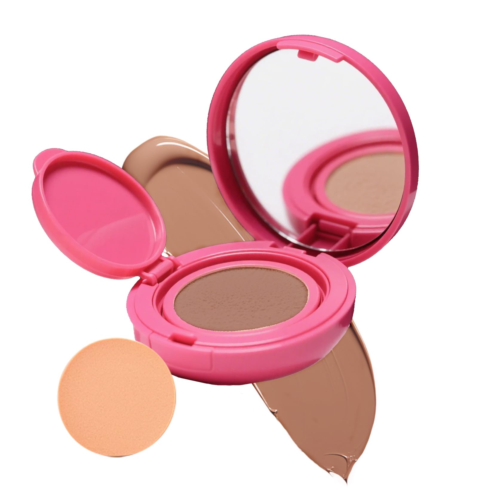 Peptide Bouncees Foundation, Foundation for Older Women, Hydrating, Age-Defying Makeup for Mature Skin, And All Skin Types, Natural, Medium Buildable