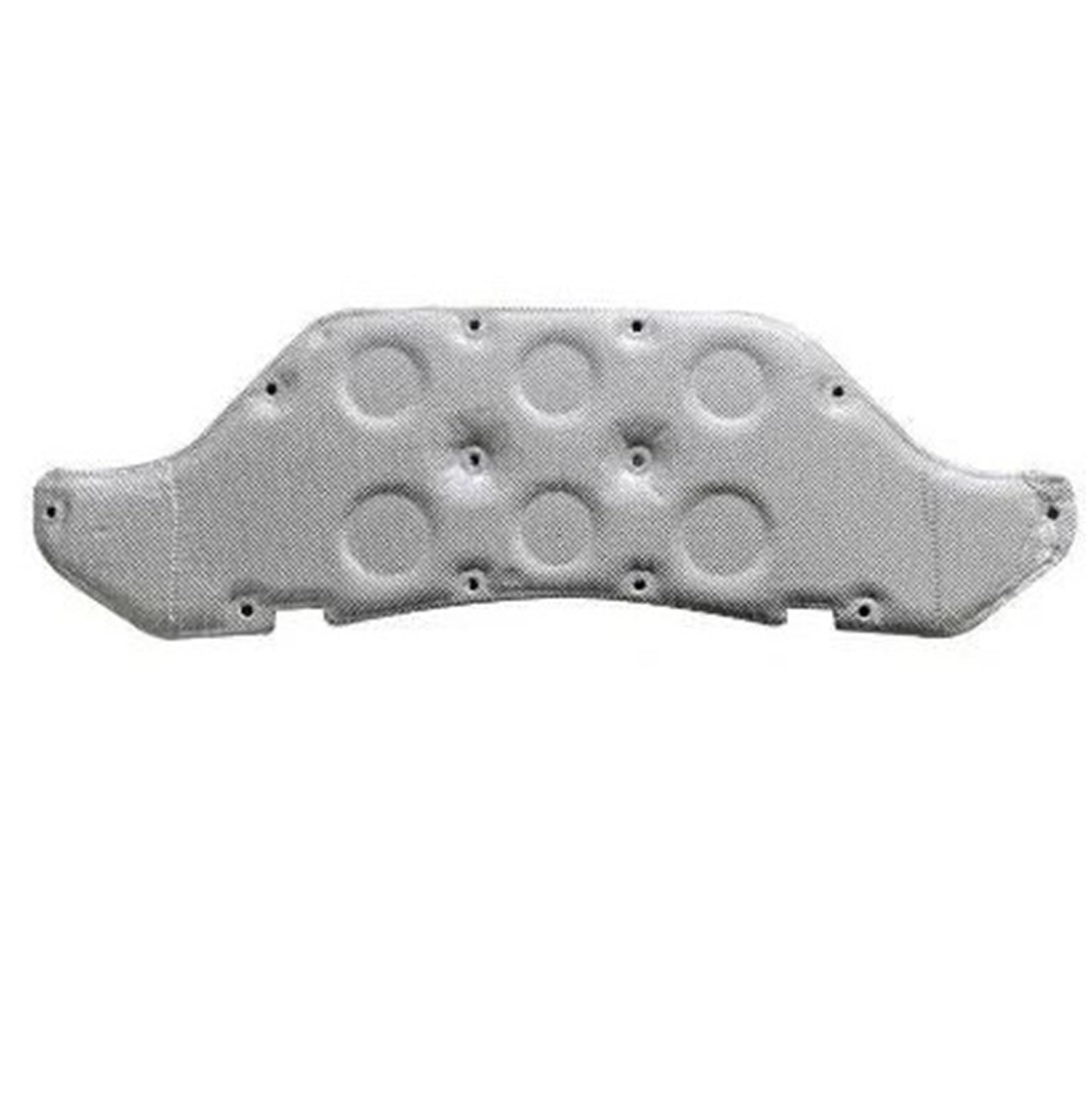 Yytemd Front Rear Aluminum Car Front Engine Hood Insulation Cotton Pad Sound Heat Mat Soundproof For Benz Gla H247 2020-2023 Heat Shield Mat(Front Rear Aluminum)