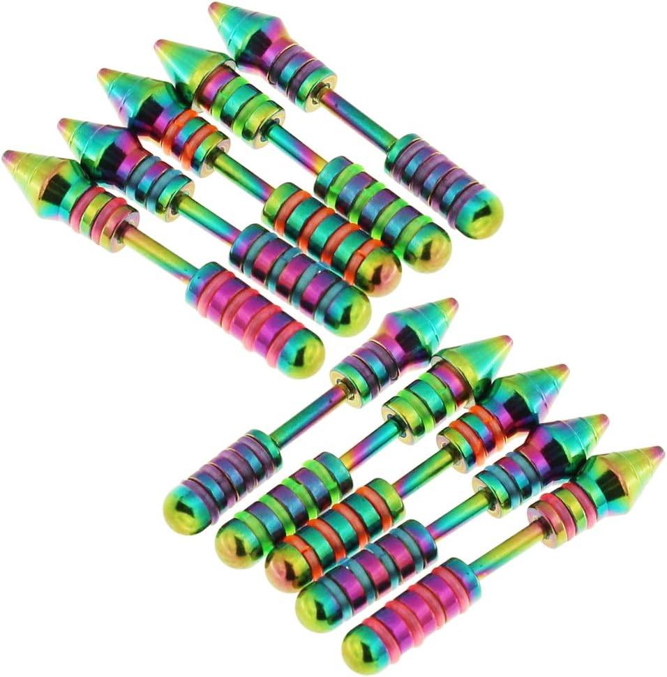 Clearance Sale!! 10 Pieces Pack Rainbow Dumbbell and Wave