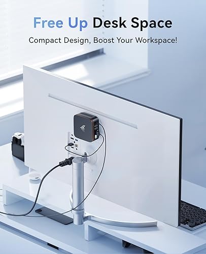 Miniatura 7 de Mini PC 16 GB RAM 256 GB M.2 SATA SSD, Intel Celeron J4125 (hasta 2.7 GHz) Windows 11 Mini Computadora de escritorio, compatible con HDMI dual 4K,