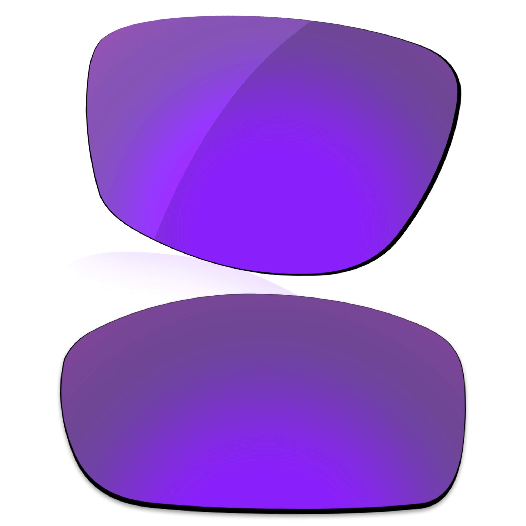 Lenzreborn Men's Grape Violet - Polarized Mirrored Polarized Lens Replacet For Oakley Fives Squared Sunglass
