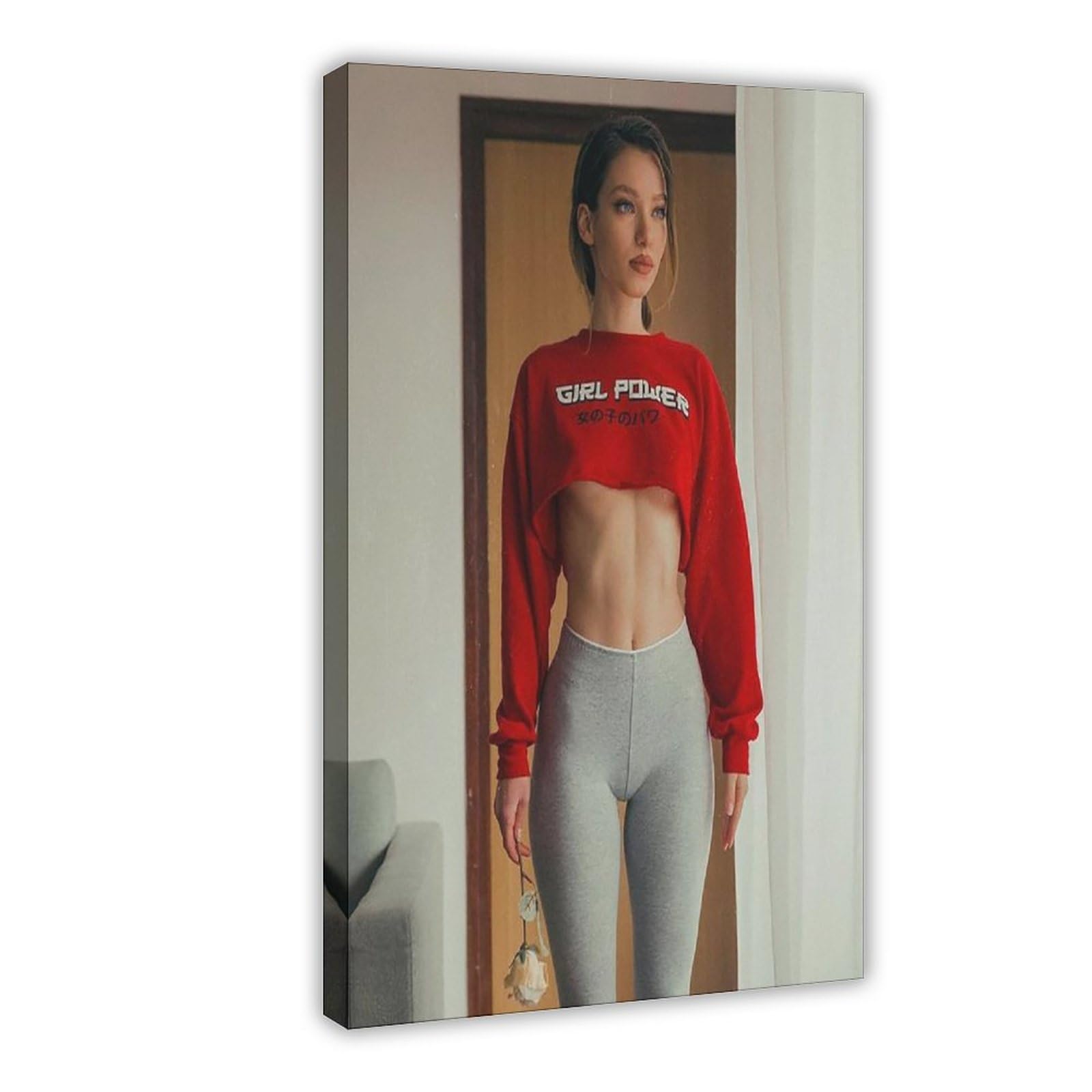 Miss Bo 76 Canvas Poster Wall Art Decor Print Picture Paintings for Living Room Bedroom Decoration Frame-style 24x36inch(60x90cm)