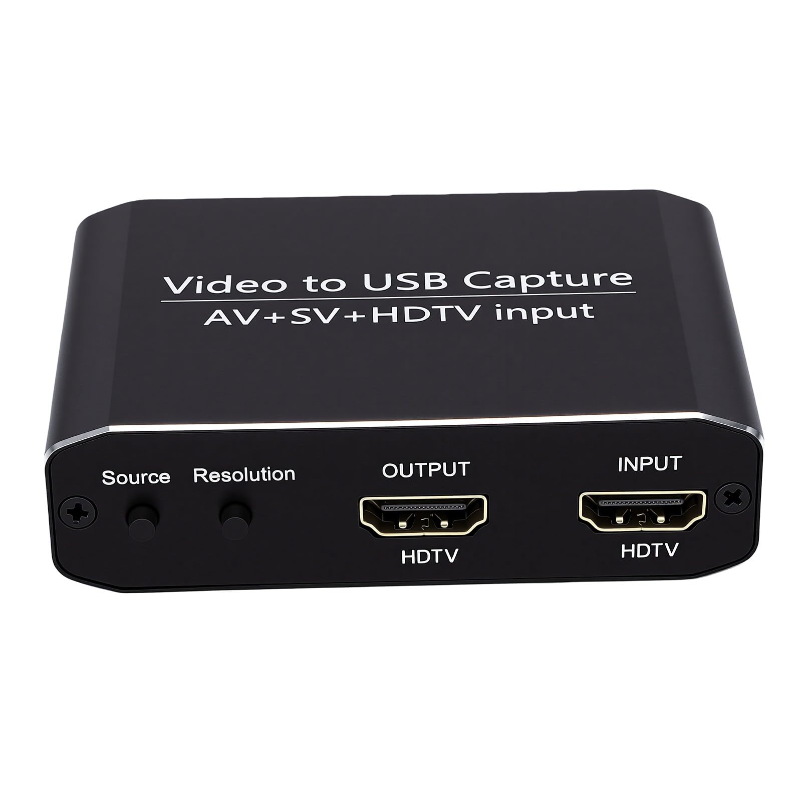 ASHATA Scheda di Acquisizione Video USB 3.0, Scheda di Acquisizione Audio Video 1080P 60Hz per Streaming