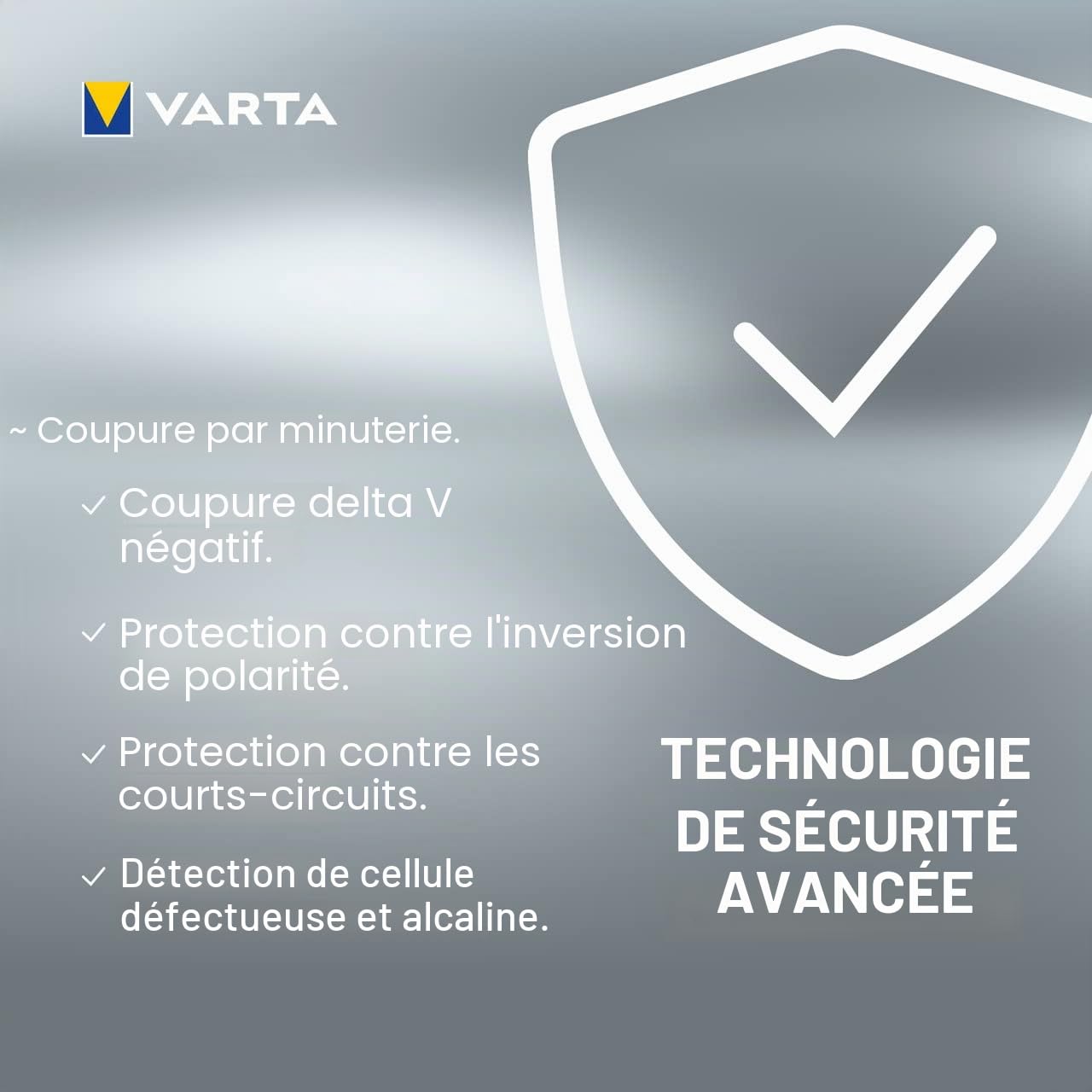 VARTA Chargeur de Piles, incl. 4X AA 2100mAh, chargeur pour piles AA/AAA rechargeables, Eco Charger, chargement à un seul emplacement, fabriqué avec 50% de matière bioplastique
