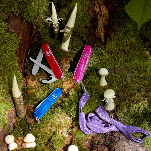 Victorinox My First Taschenmesser Kinder, 9 Funktionen, Multitool, Blau – Ansicht 2