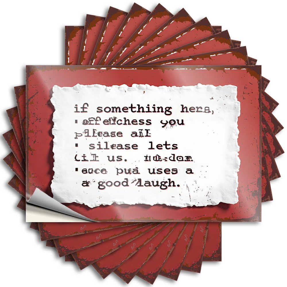 Outdoor Pool Decor Cover Sticker | Enjoy The Journey: A Lighthearted Reminder to Laugh! High for Math Decor(8X12CM)