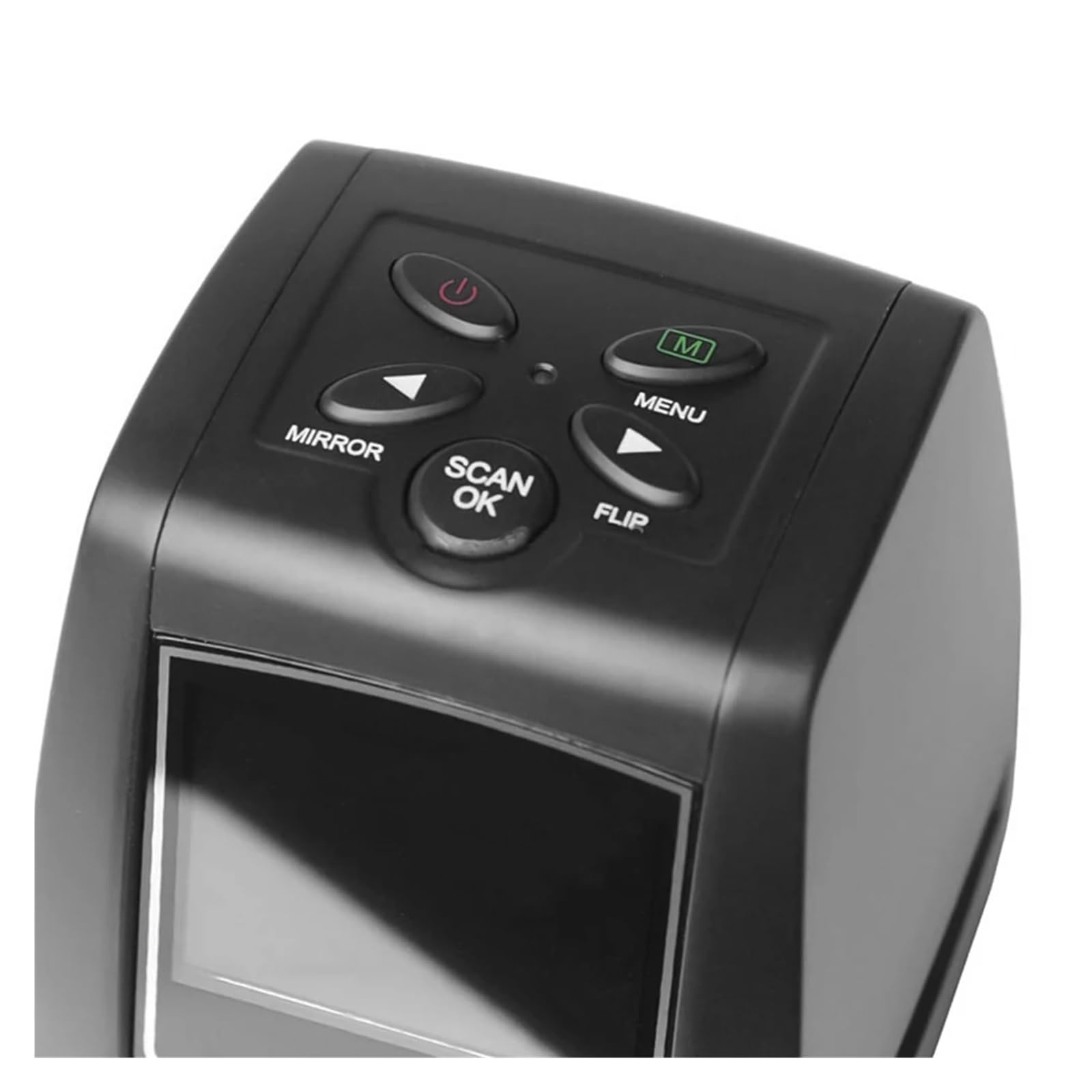 Escáner portátil de Negativos de película, convertidor de Diapositivas de 35/135 mm, Visor de imágenes Digitales con Pantalla LCD de 2,4" y Software de edición Integrado.
