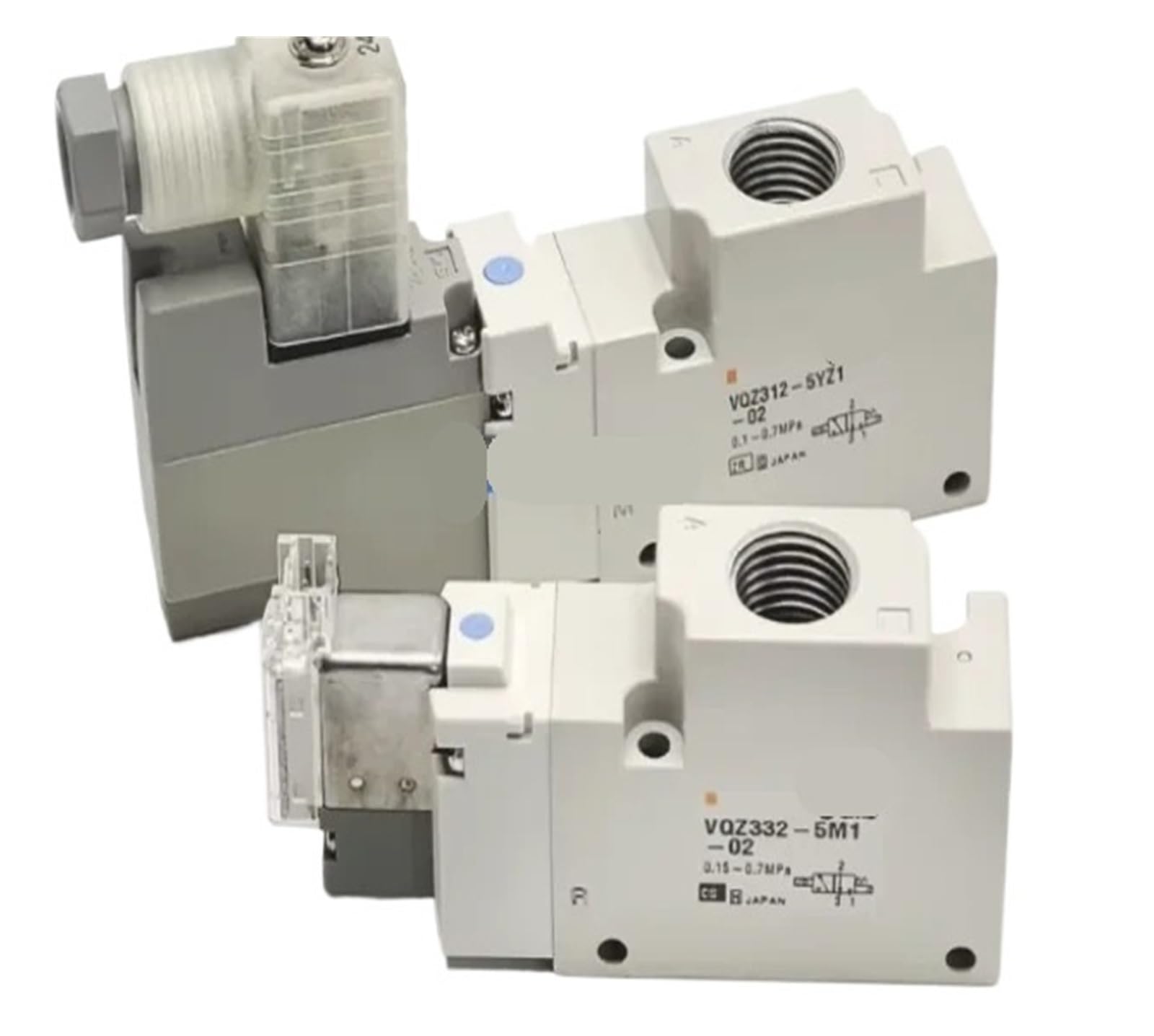 CJKXPZMH 1pcs Solenoid Valve VQZ332-5YZ1-02 VQZ332-5YZ1-C6 VQZ332-5YZ1-C8 VQZ332-5MB1-C8-F VQZ332R(VQZ332-5YZ1-C8)