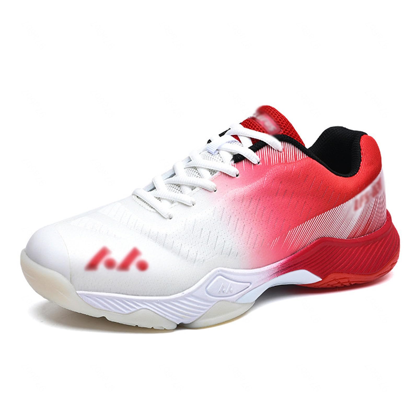 Buty Do Badmintona Dla Dorosłych Mężczyzn Kobiet Lekkie, Oddychające Tenisowe Trampki Do Squasha Extra Wide Do Siatkówki Pickleball, Green, 39 EU