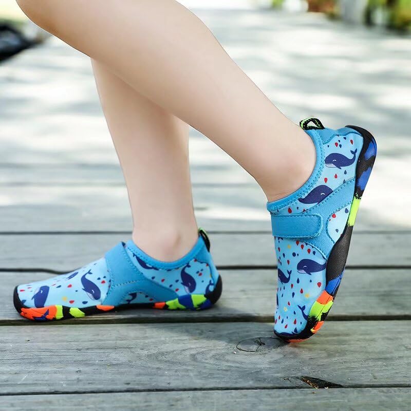 Kids Boy Girl Anti Slip Aqua Shoes for Beach3