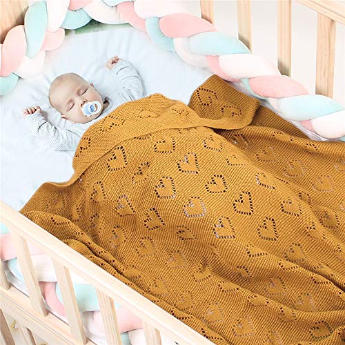 Surwin Coperta Bimbo in Maglia per Bambino, Baby