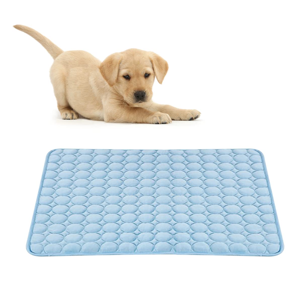 GALPADA Pet Summer Cooling Blanket Self Cooling Dog and Cat Blanket Breathable Cool Pad for Indoor Outdoor Use Ice Material for Pets to Stay Comfortable Warm Weather