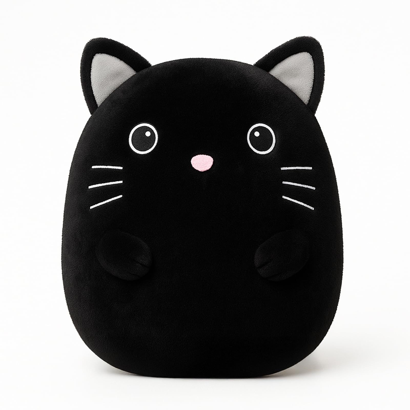Amazon.co.jp: WEIGEDU 黒猫 キティ ぬいぐるみ 目刺繍付き 男の子