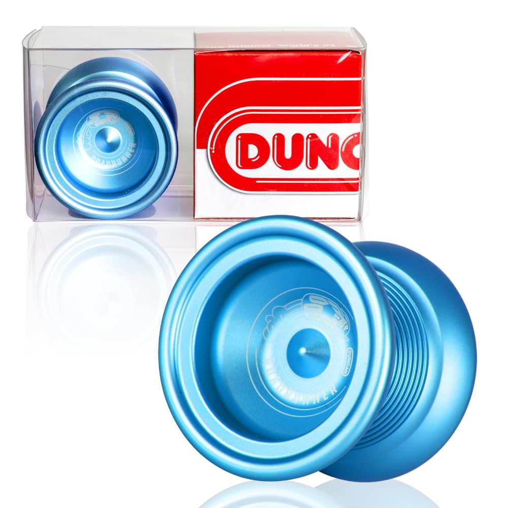 Toys Roadrunner Yo-Yo, Unresponsive Expert Level Yo-Yo, Concave Bearing and Aluminum Body, Blue