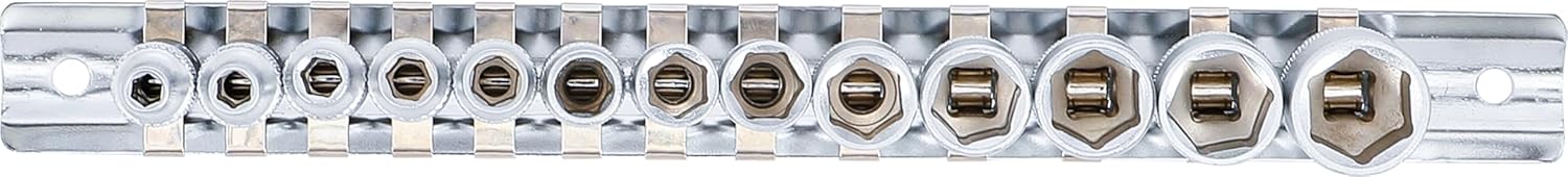 BGS 9102 | Socket Set, Hexagon | 6.3 mm (1/4") Drive | 4 - 14 mm | 13 pcs.