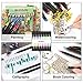 CH HAICHENG 20 Colors Watercolor Markers Brush Pen, Watercolor Brush Markers for Adult Coloring Books Manga Comic