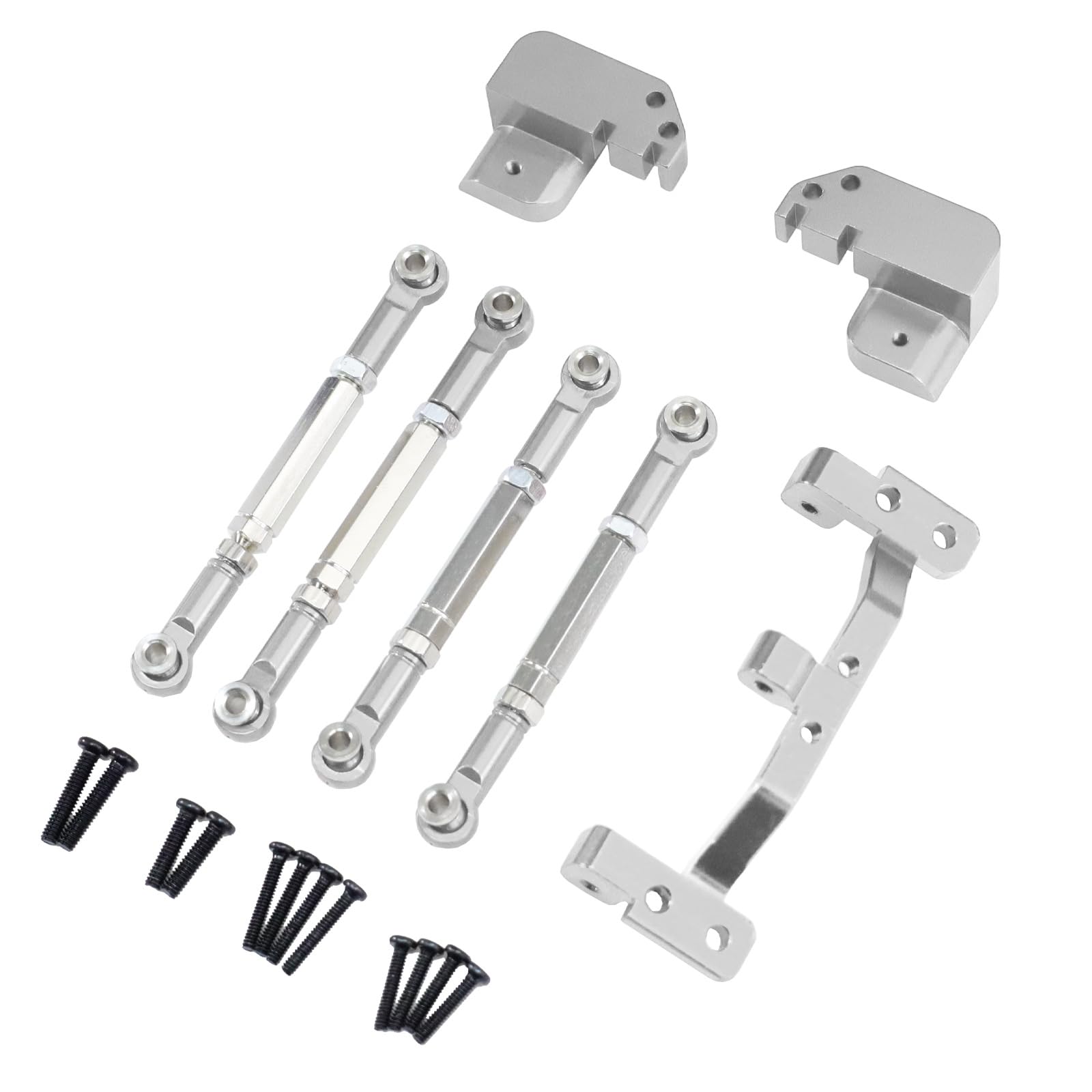 1/12 RC Car Rear Axle Spring Upgrade Four Link Bracket Kit for MN82, MN82S, MN82PRO, MN82T Compatible with 1/12 MN82 LC79 RC Car Upgrade Kit