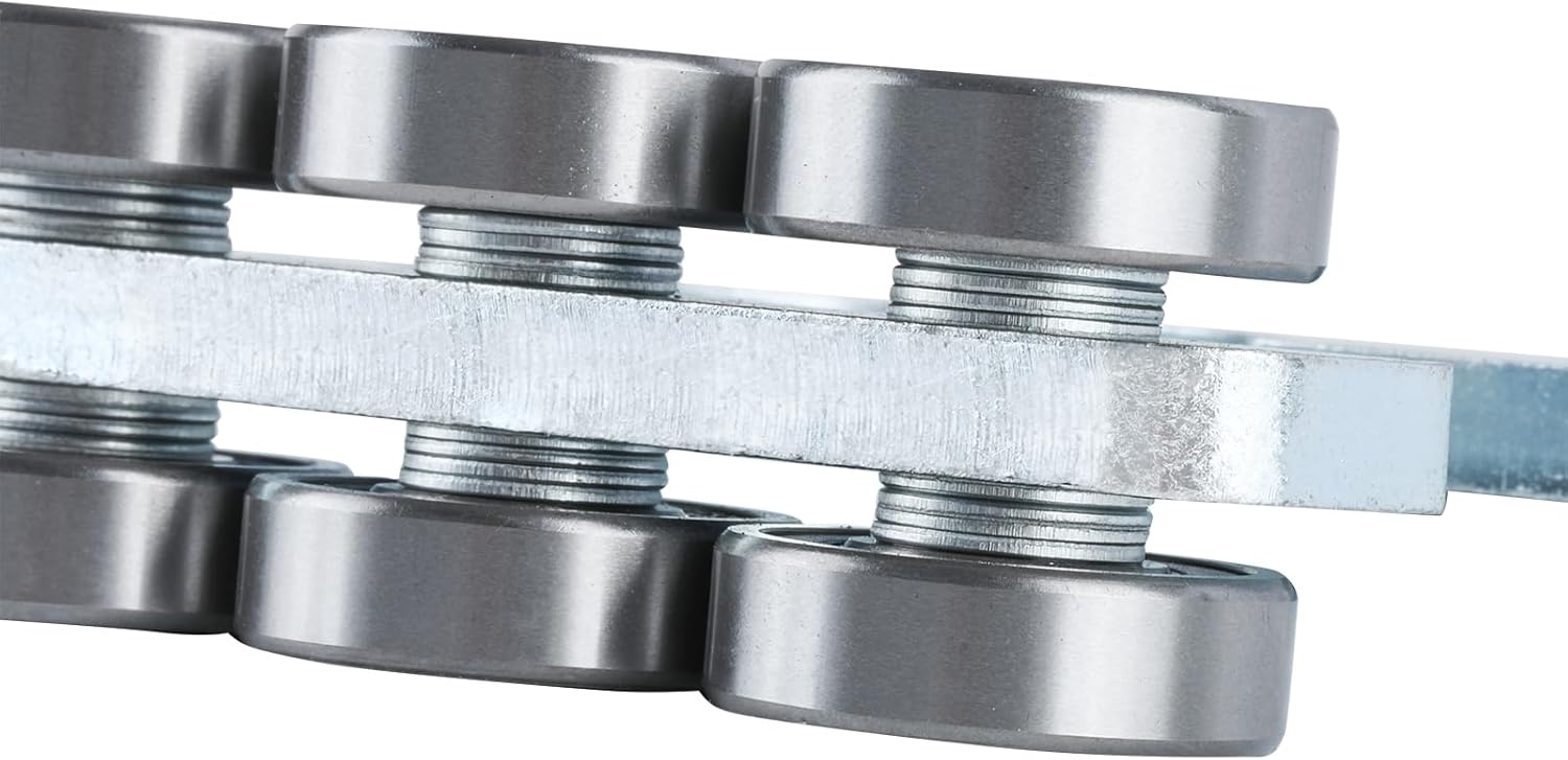 8-Wheel Trolley Assembly Rollers.Strut Channel Rollers Trolley.for use with 1-5/8" Wide and All 1-5/8" or Taller Unistrut.