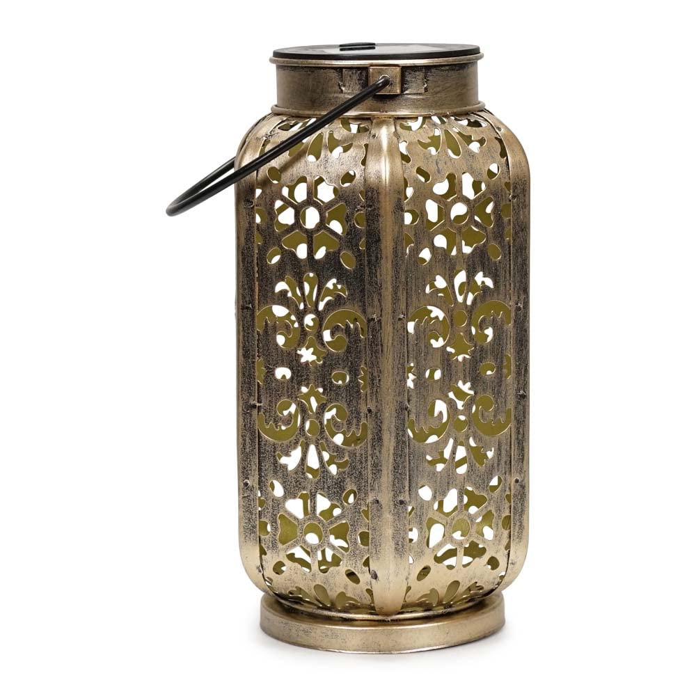 Solar Powered Moroccan Style Hanging Lantern | Lanterns, Home Décor & Improvement Essential