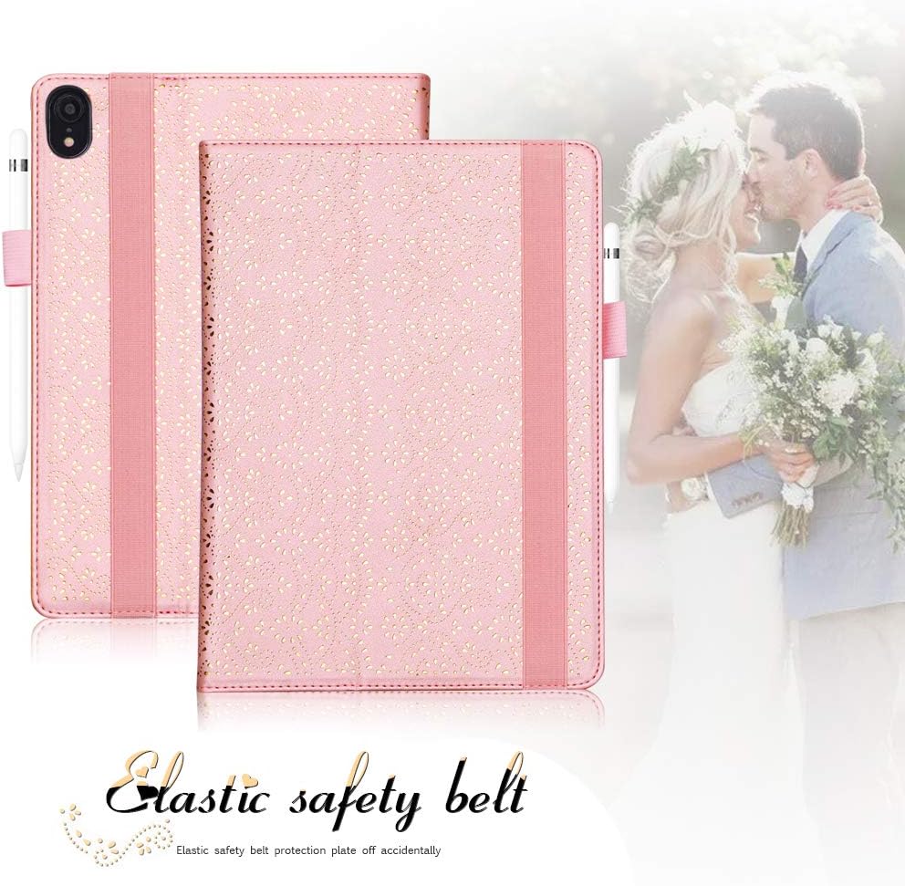 Blасk Frіdау - 60% оƒƒ WWW iPad Pro 12.9 Case 2018 3rd Generation,[Support Apple Pencil Charging][Luxury Laser Flower] PU Leather Case with Auto Wake/Sleep and Multiple Viewing Angles for iPad Pro 12.9 3rd Gen 2018 Pink