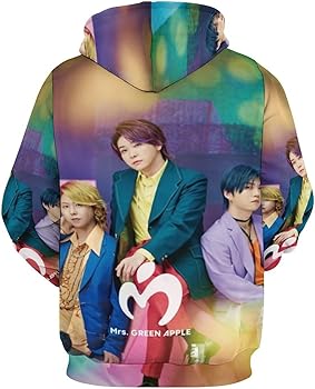 Mrs. GREEN APPLE フーディー【金テープ付き】 Amazon.co.jp: ミセス・グリーン・アップル 大森元貴 若井滉斗 藤澤涼