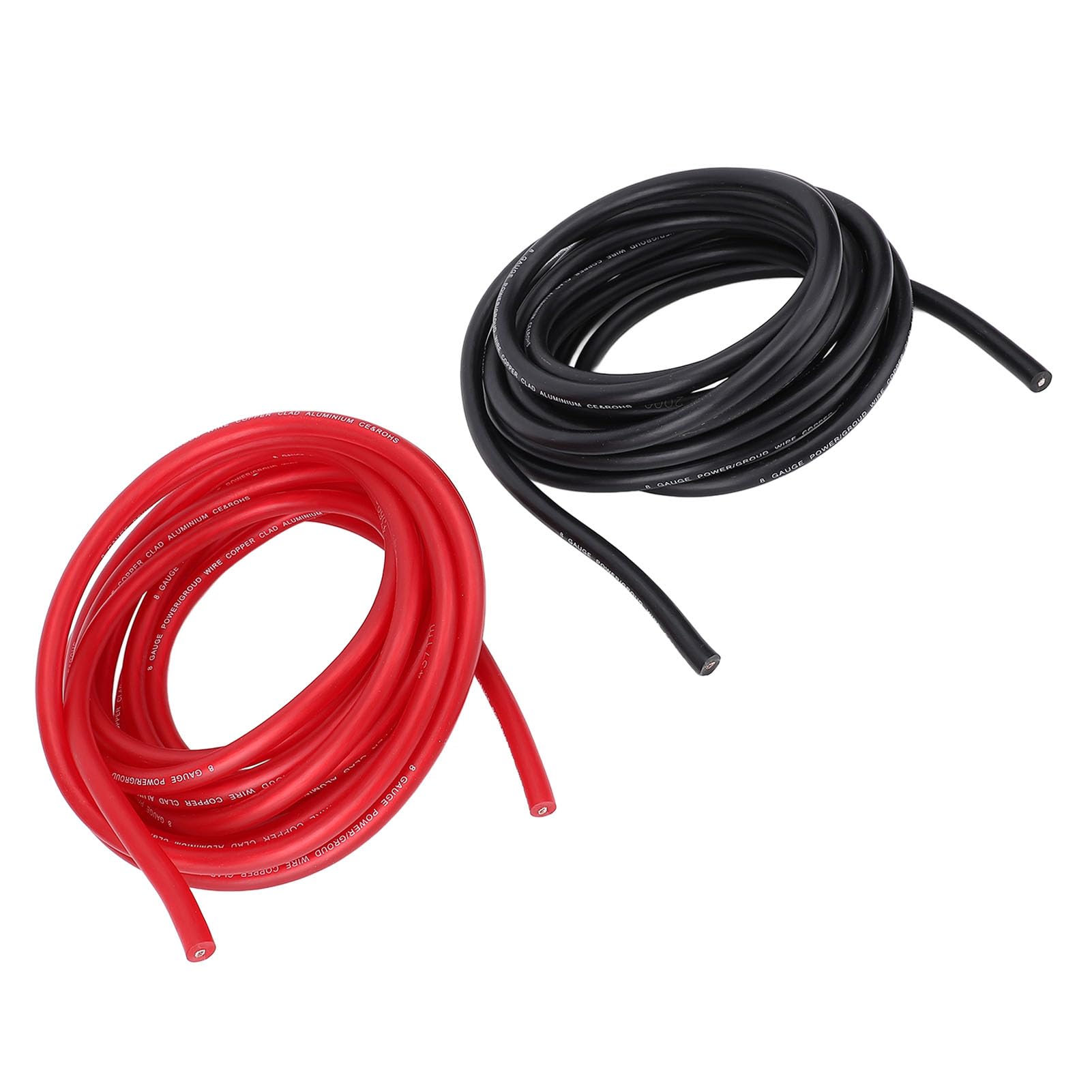Tbest Przewód Miedziany 8 AWG, 20 Stóp, Uziemiający