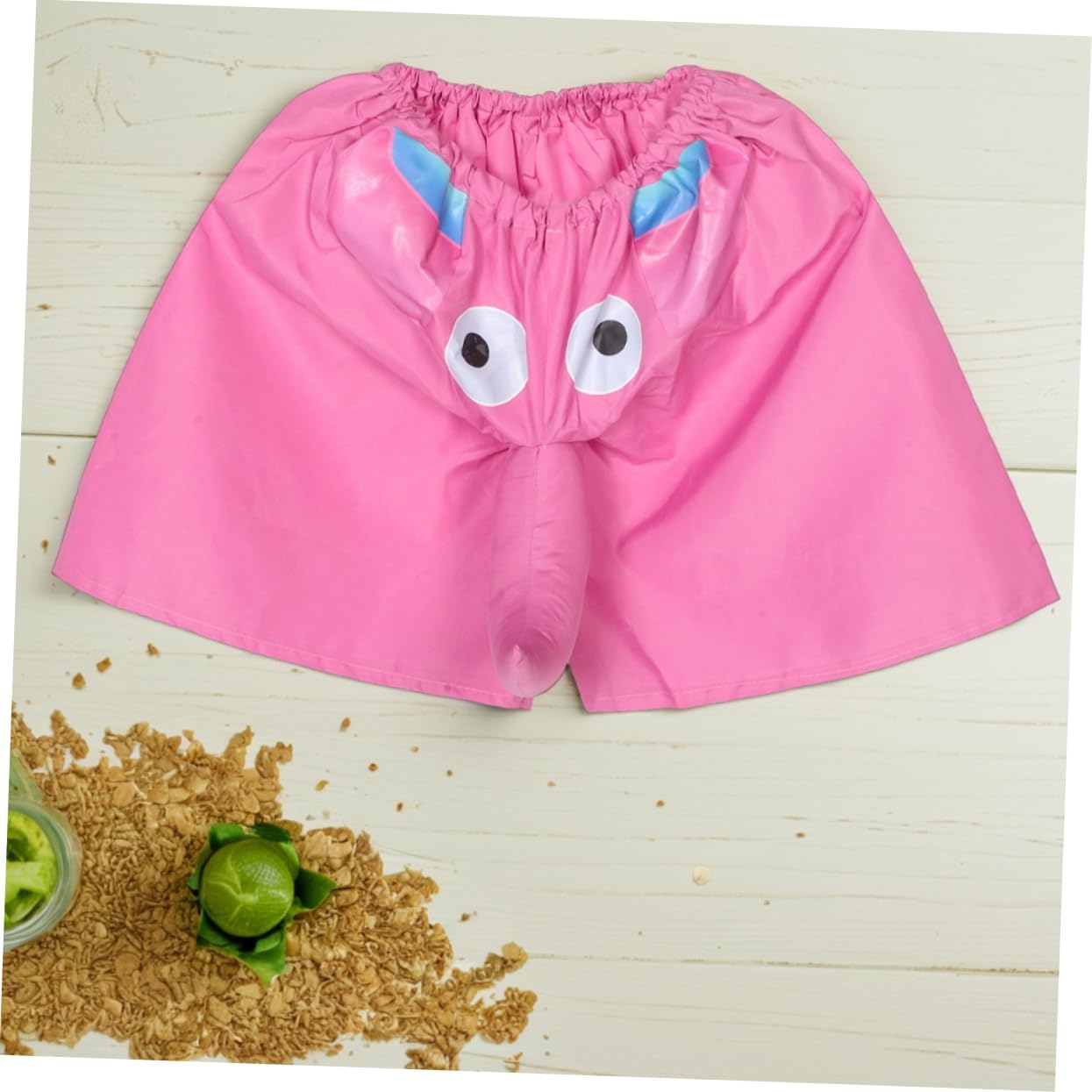 2pcs Funny Elephant Nose Pajama Pants For Men And Women Kids' Animal Parties And Family Entertainment Soft Elephant Homewear Sleepwear