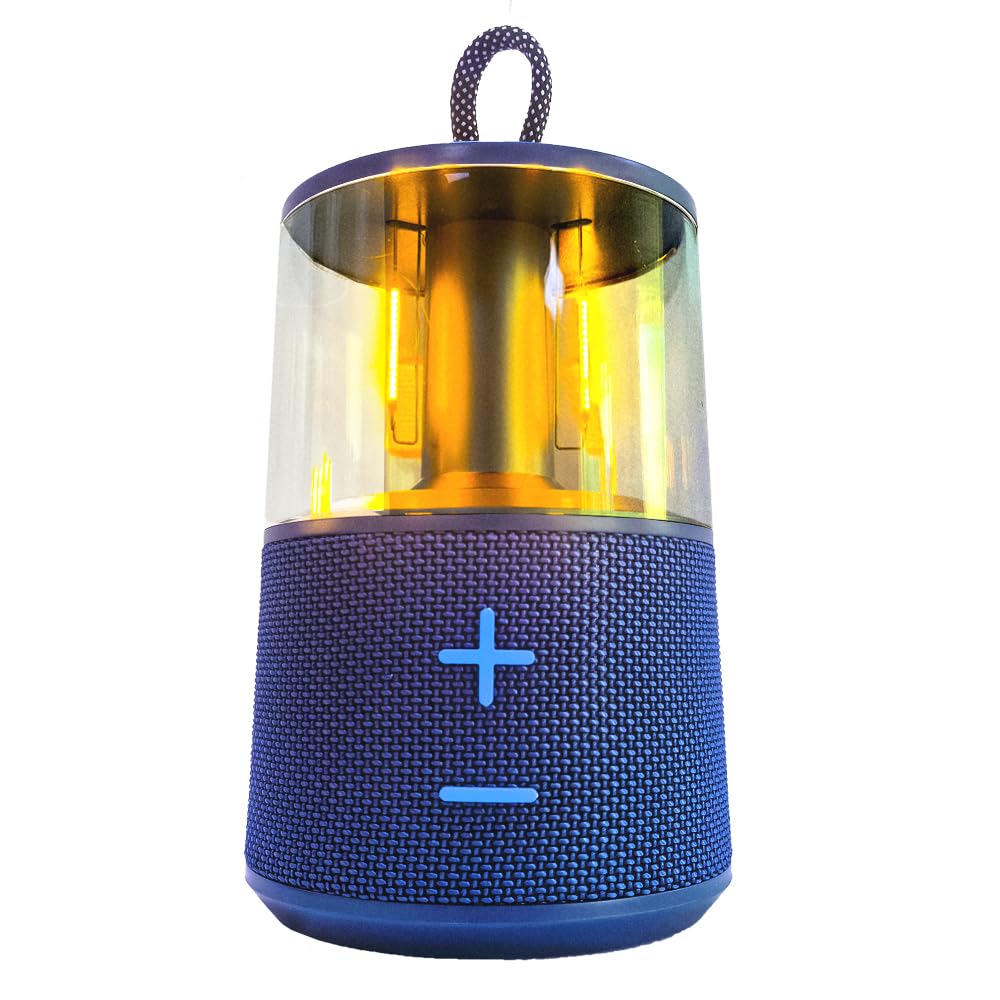 Portable Rechargeable LED Camping Lantern with Bluetooth Speaker, Vintage Light Buld LED for Tent, Vintage Lamp for Outdoor Pub Table, Garden Gifts for Men