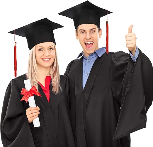 Abschluss Hut Unisex - Verstellbarer Doktorhut Für Uni & Abitur