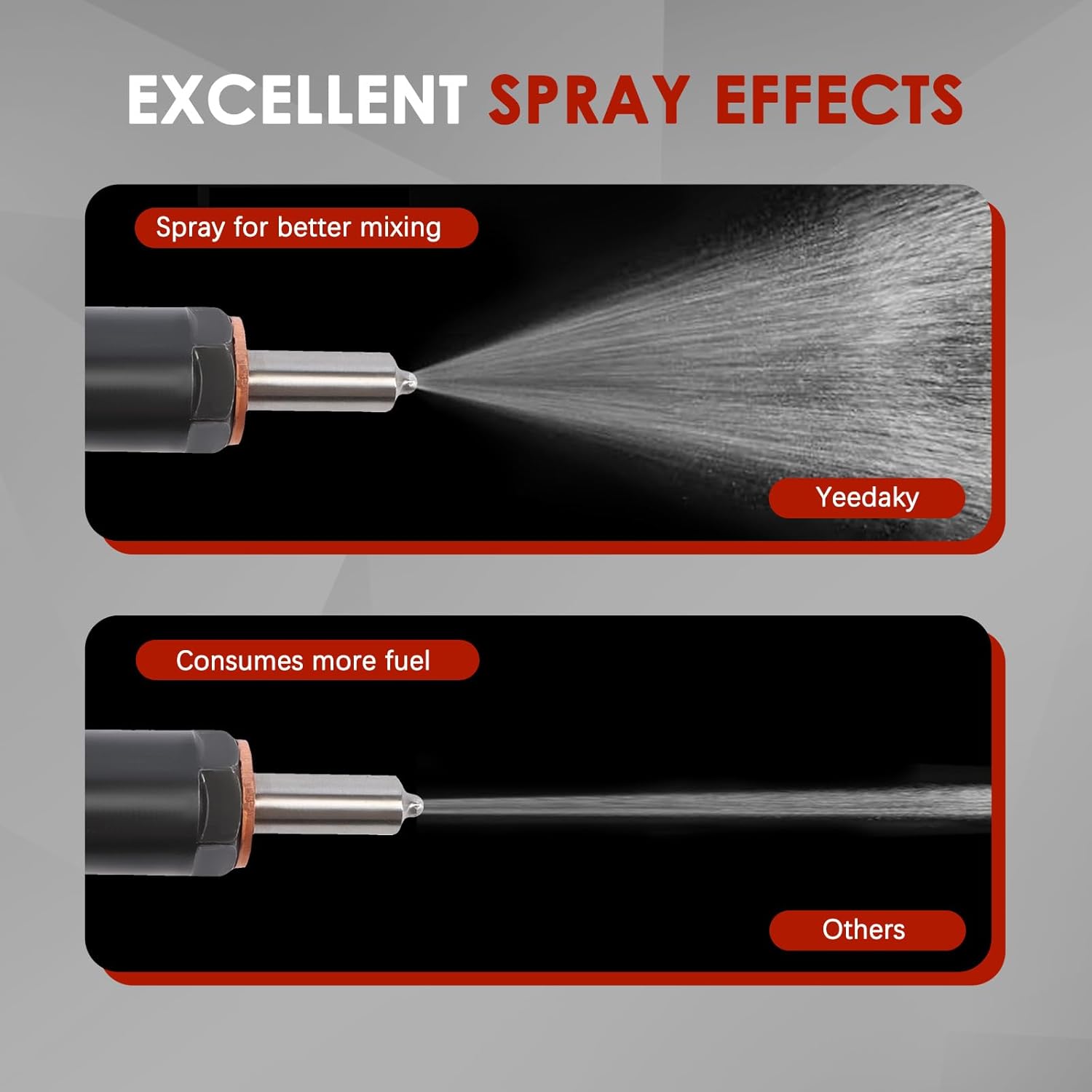 4PCS J909476 3909476 Fuel Injectors for Cummins Engine 4BT 4BT3.9L 4BT5.9L 6BT 6BT3.9L 6BT5.9L Automotive Replacement Fuel Injectors Fuel Injector Kit