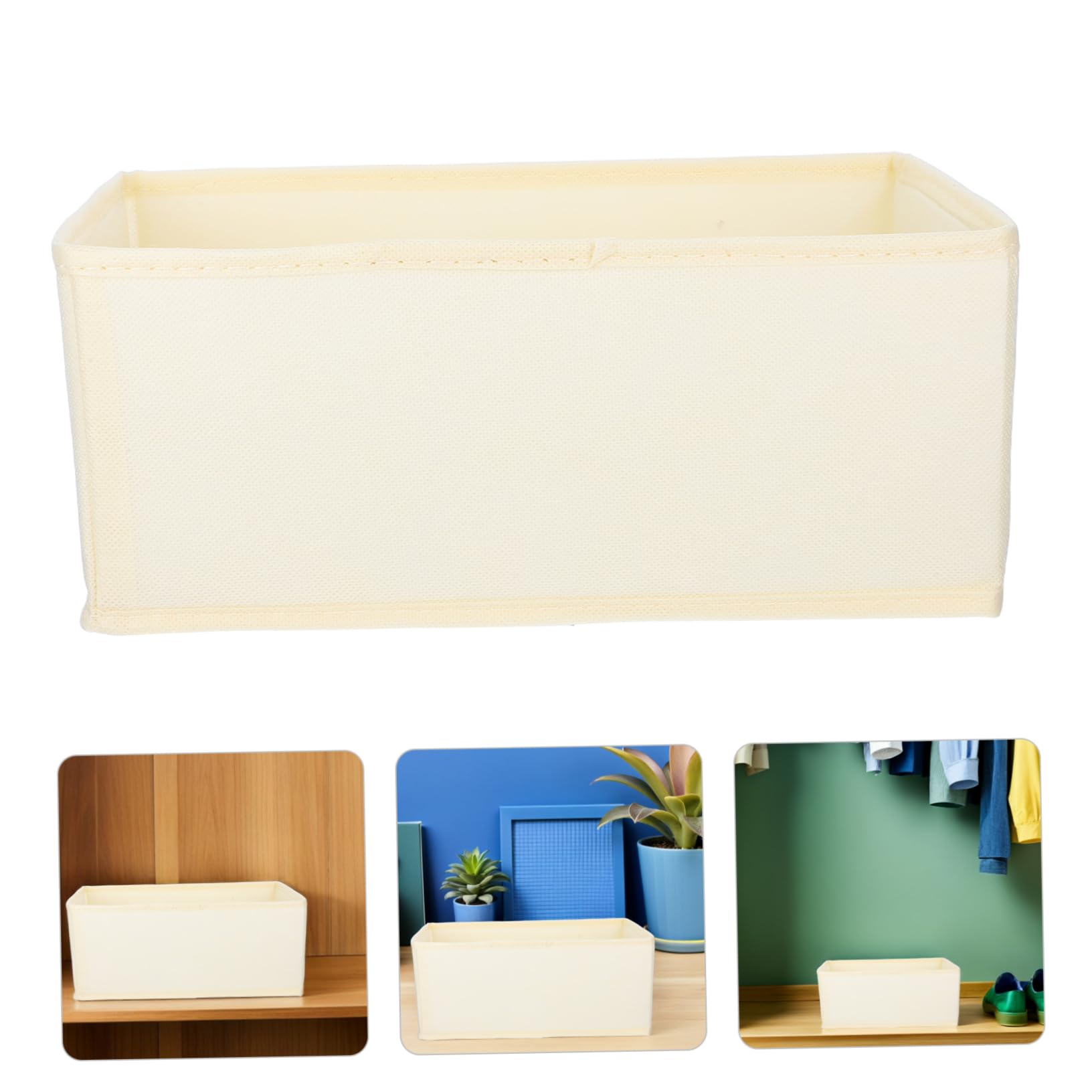 6piezas Organizador Para Ropa Interior y Calcetines Unidades Divisor Para Armarios Dormitorio