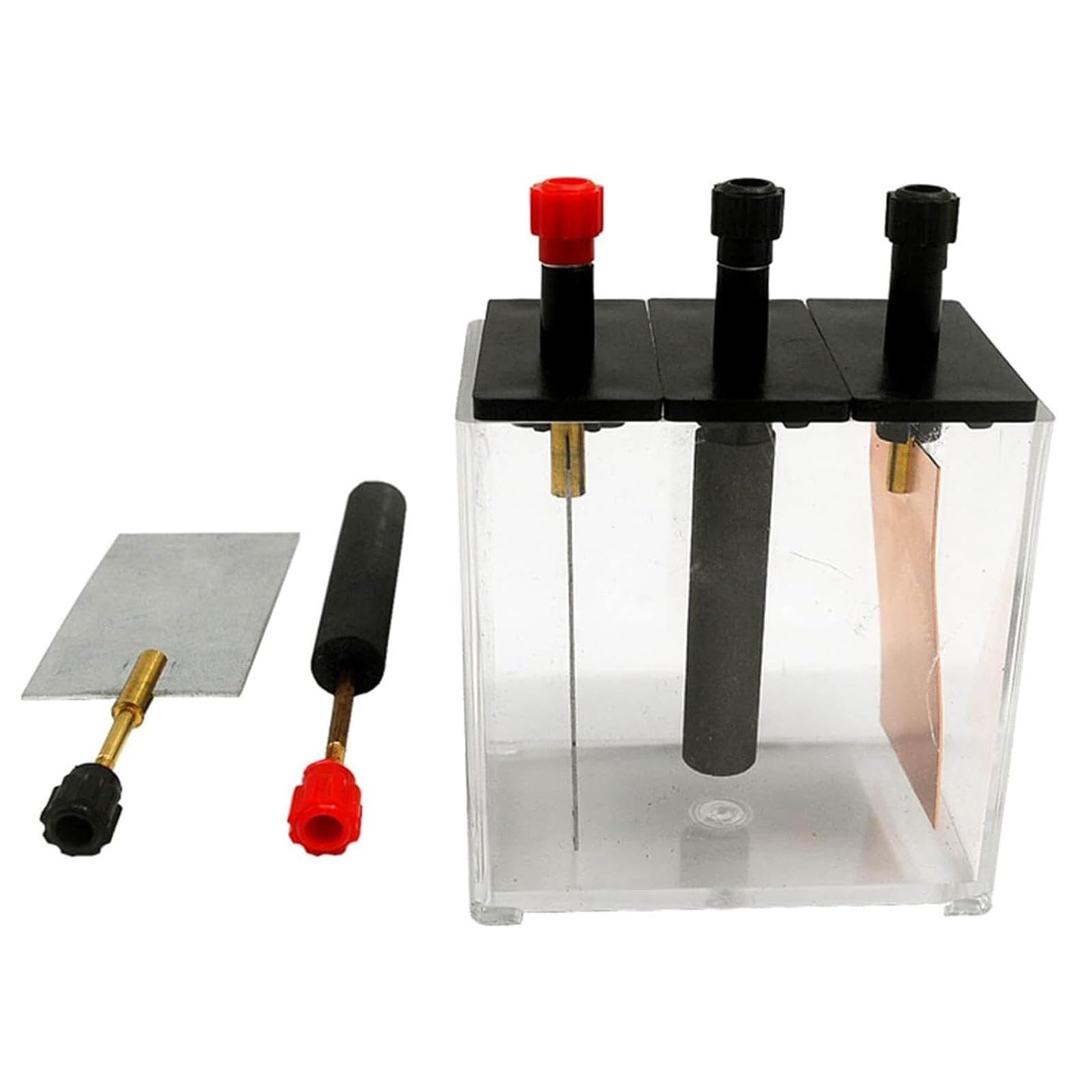 Primärbatterie-Experimentator, Demonstration von Experimenten mit Chemie-Lehrinstrumenten, Lehrmittel für Chemische Laboratorien mit Kupfer- und Zinkelektrodenelementen