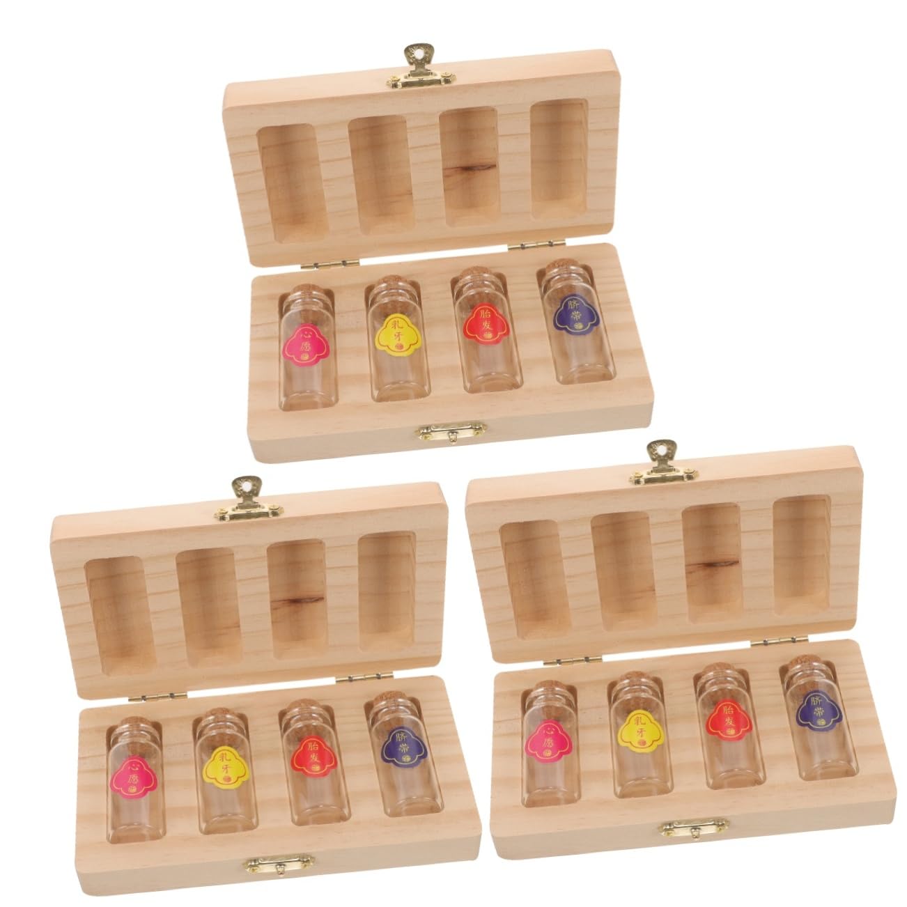 TOYANDONA 3sätze Zahndose Aus Erinnerungsbox Für Milchzähne Und Fetalhaare Personalisiert Flaschen Im Einzigartige Aufbewahrung Für Kindheitserinnerungen