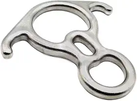 Freio Oito em aço inox Resgate 50KN marca USClimb