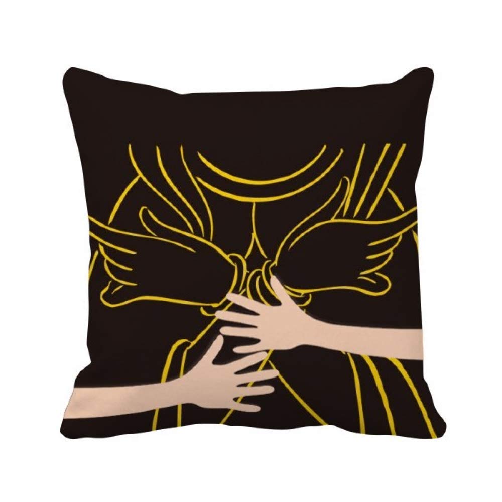 Coussin Le Bouddhisme taie décorative pour apaiser l'esprit et le stress
