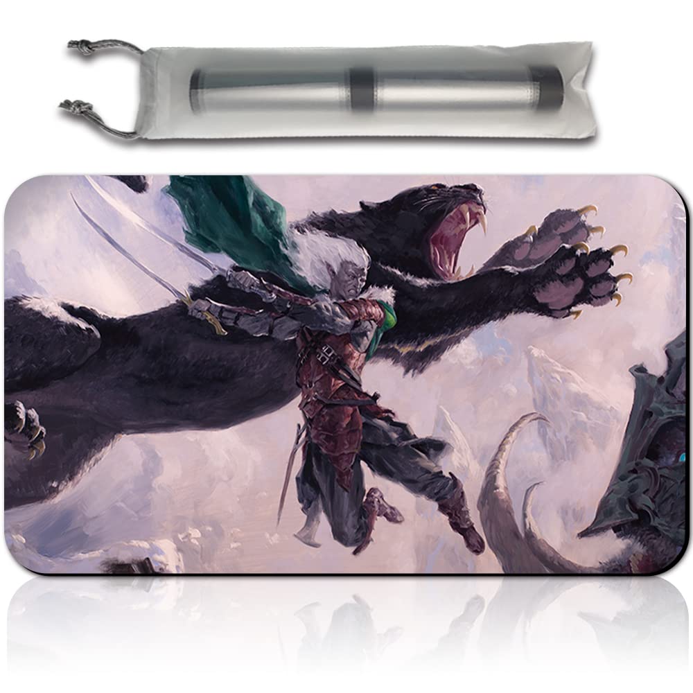 drizzt mtg card Do'Urden Whenever a creature dies Drizzt Do'Urden (Variant) MtG Art