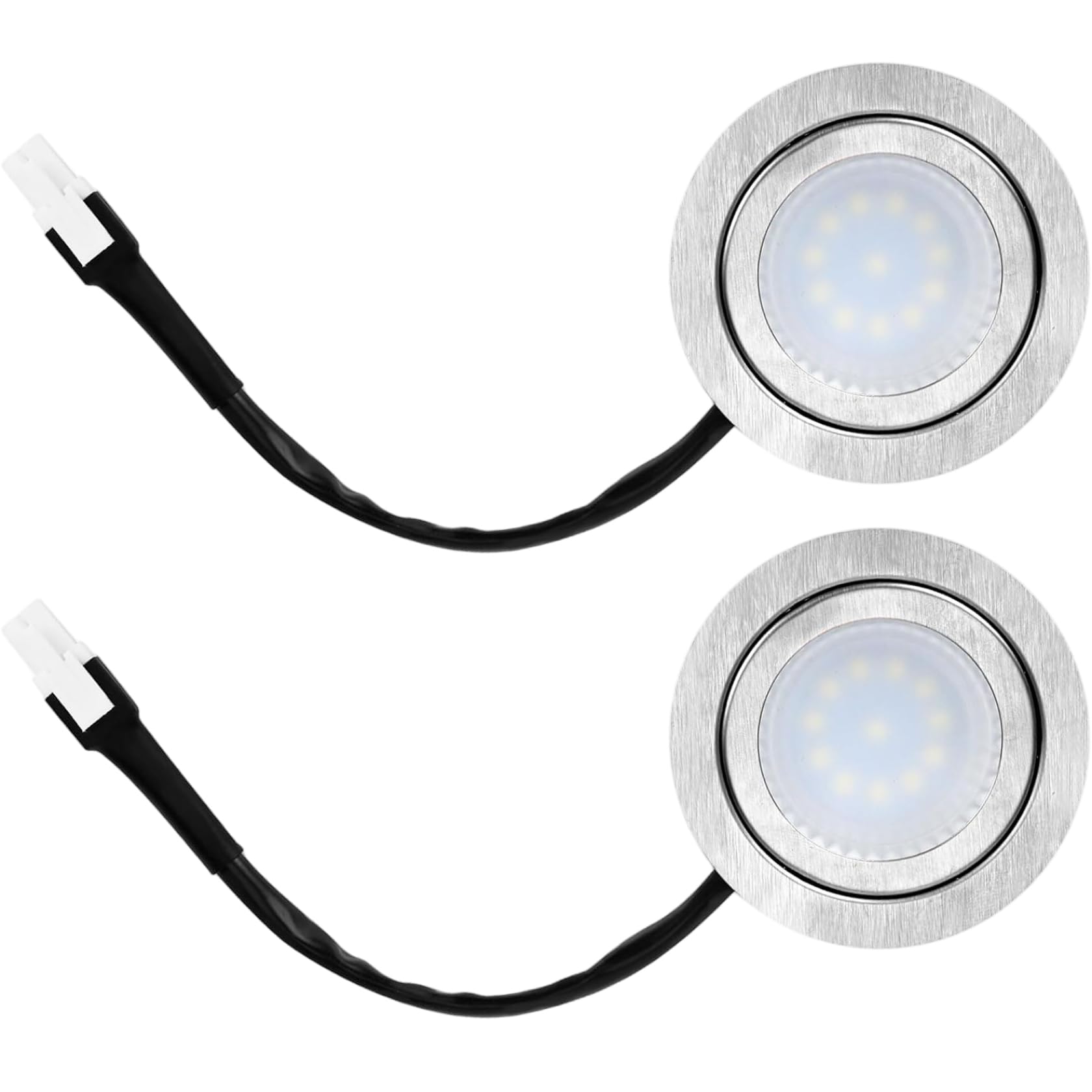 Peryauts 2Pcs Range Hood Light Bulbs 1.5W 12V Round Stove Hood Light Bulbs Replacement Practical Kitchen Accessories for Smoke Extractor