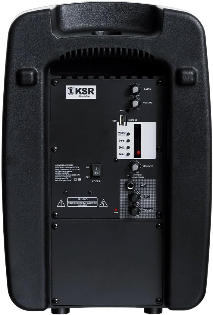 Өлчөмдөрү белгиленген Kaiser MSA-9908BT динамиги