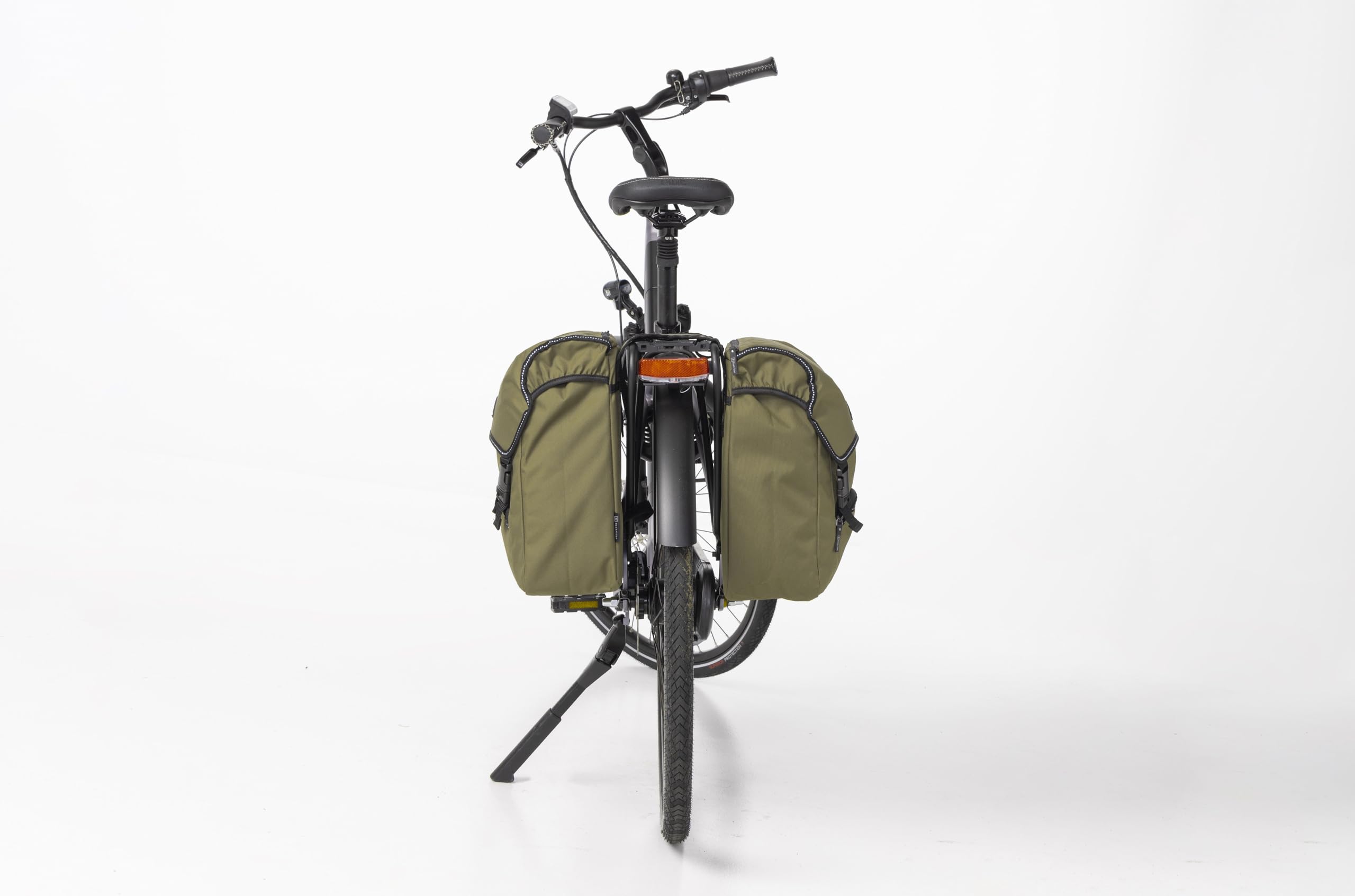 FAST RIDER Fastrider Unibag Traffic Doppelte Fahrradtasche Basics Army Green 28L Sport & Freizeit