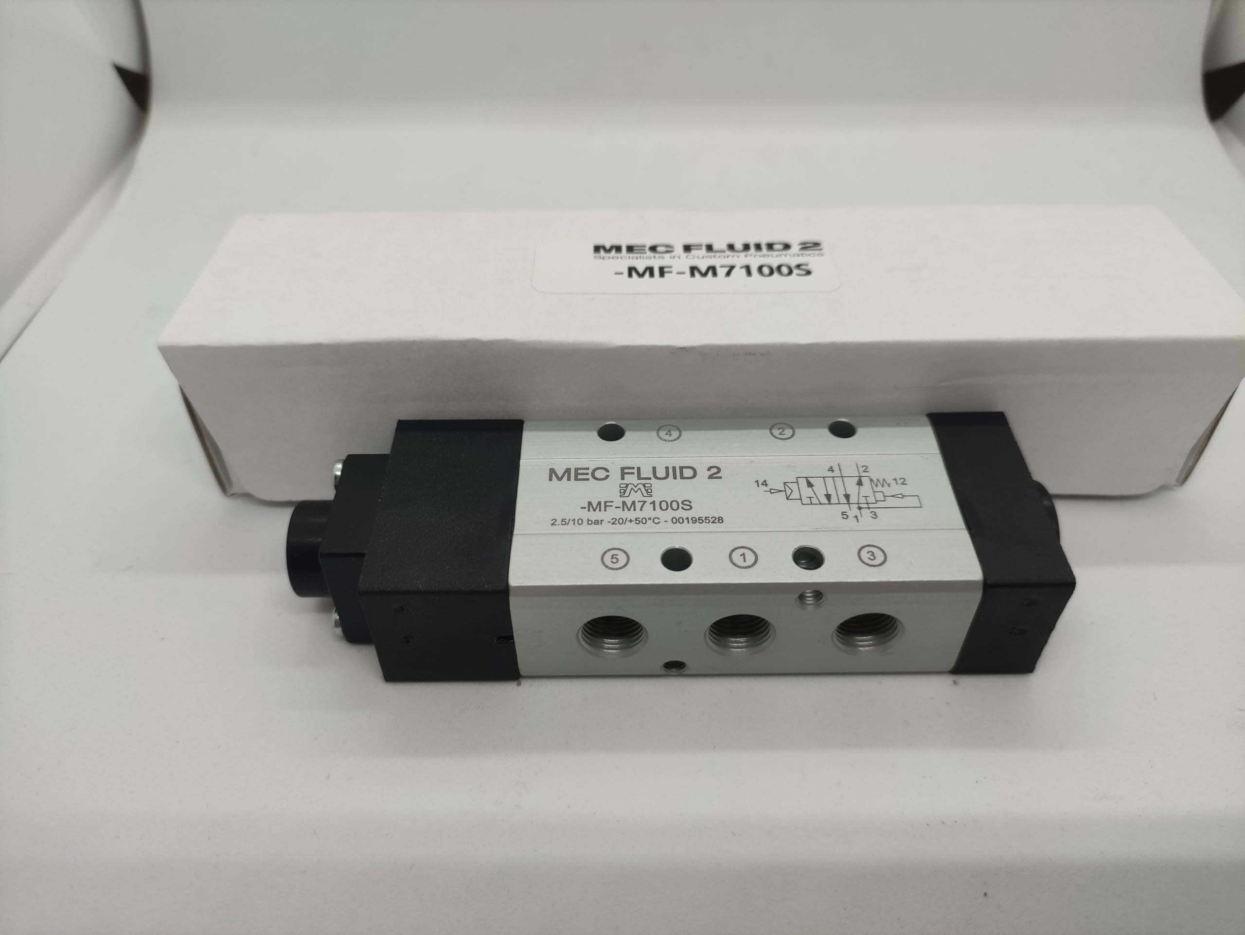 MF-M7100S Válvula neumática 5/2 G1/8" sustituye a Univer AC-7100
