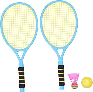 ibasenice 1 Set Tennis Set Sets Kids Suit Children Tennis Racket Tennis Racquets Set Tennis Racket Set Tennis Racket for Kid 2 in 1 Badminton Racket Fitness Kid Tennis Racket