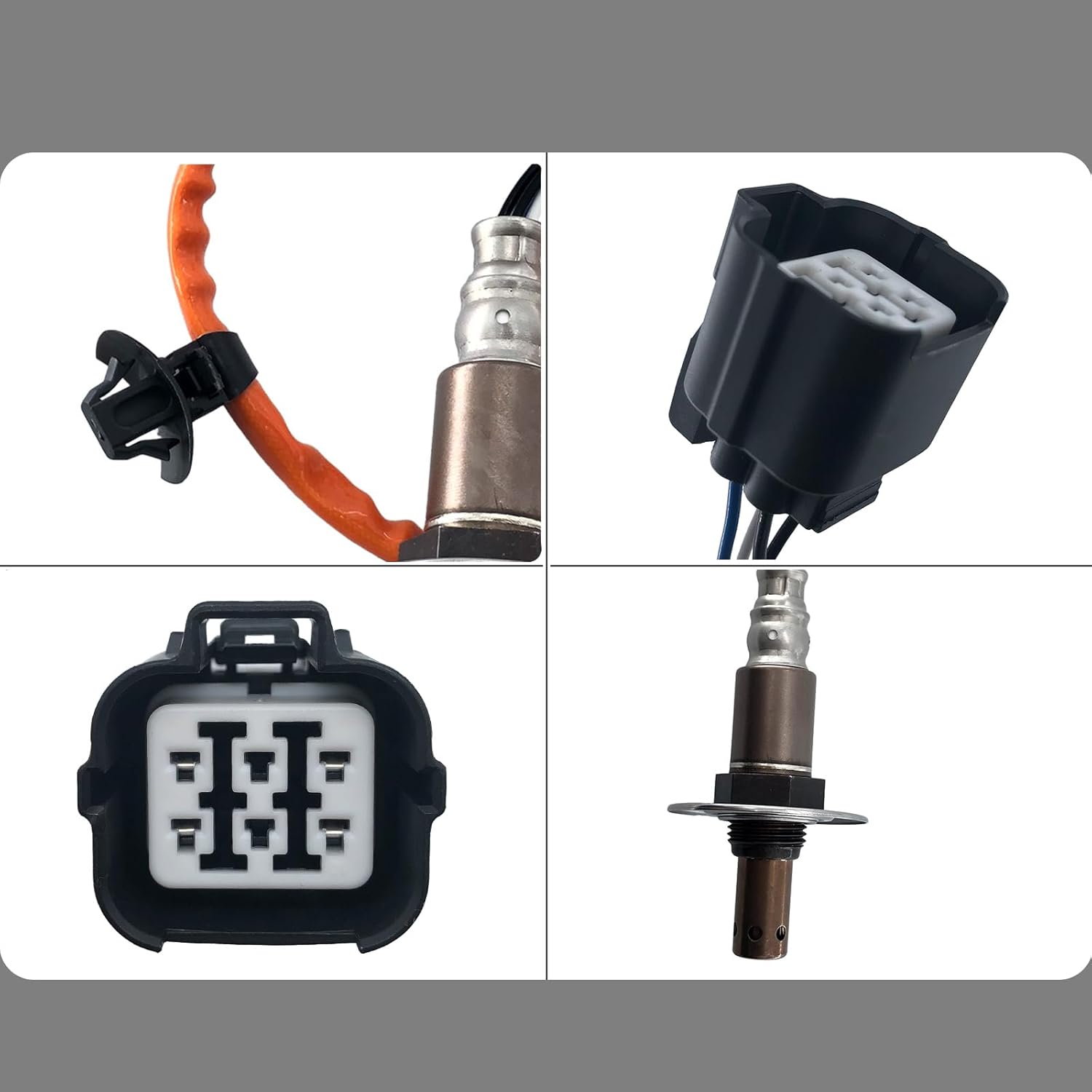 234-9123 234-4445 Upstream Downstream Oxygen Sensor Compatible with Subaru 2006-2011 Impreza 2006-2009 Legacy 2006-2010 Outback Forester 2006-2009, Saab 9-2X 2006 2.5L H4 22641-AA36A 22690-AA810