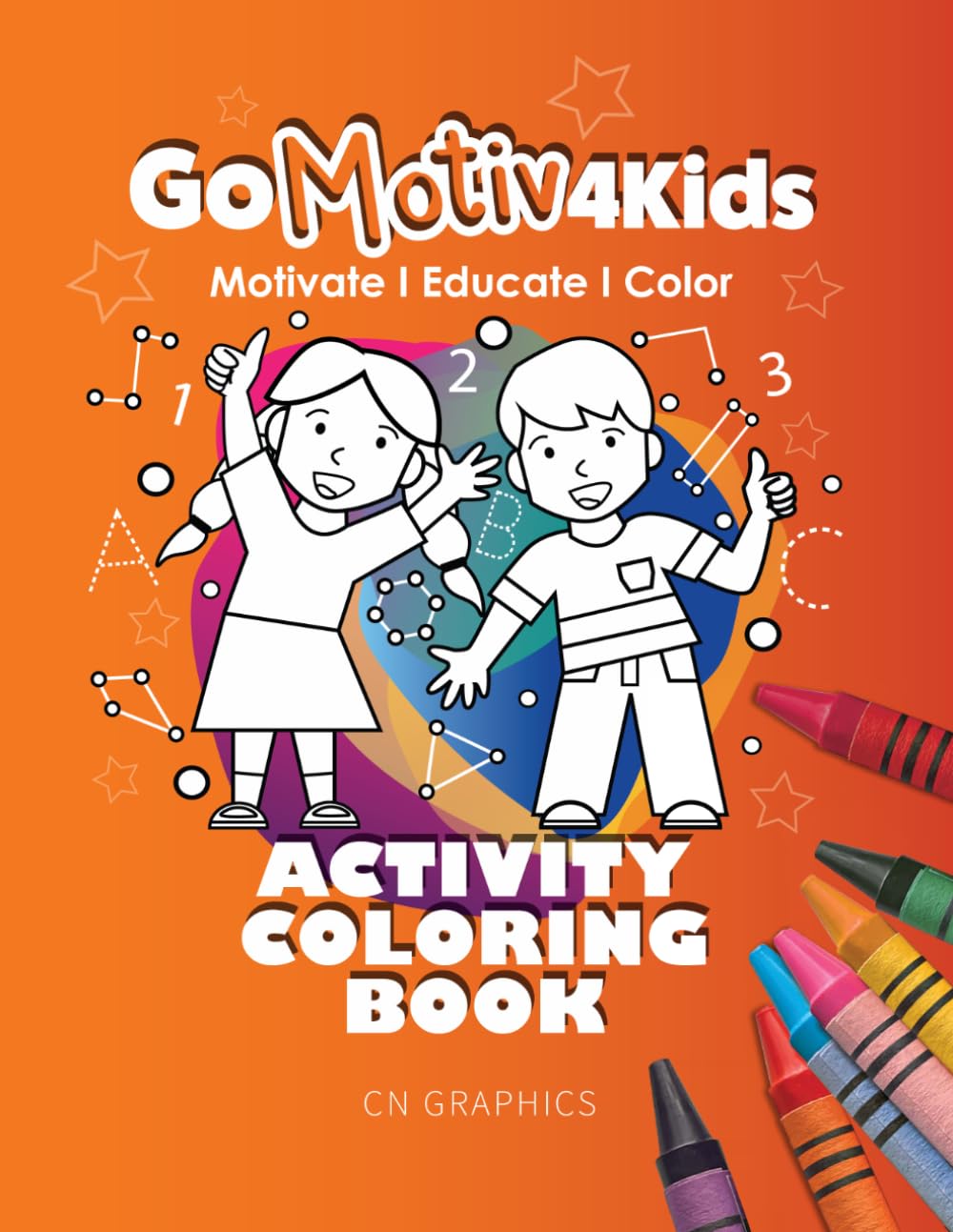 GoMotiv4Kids Activity Coloring Book