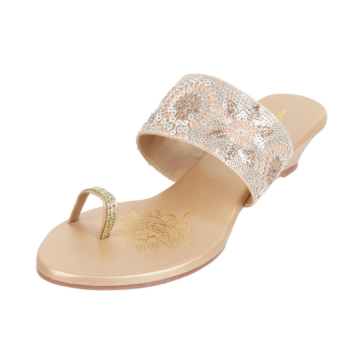 Women Ethnic Wedge Heel Sandal-image-44