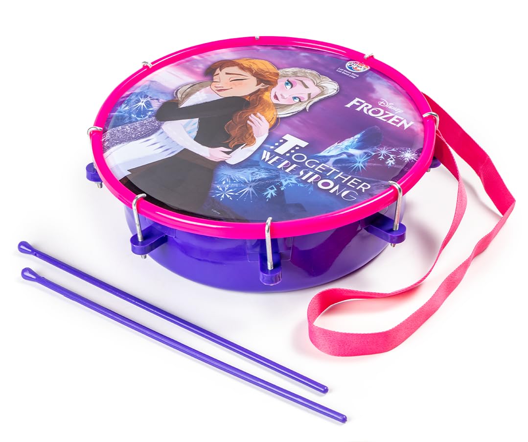 Ratnas Disney Tasha Senior Frozen Printed Musical Instrument Toy Drum Set with 2 Sticks & Hanging Strap for Kids (B0CGXB1TGV) Amazon Price History, Amazon Price Tracker